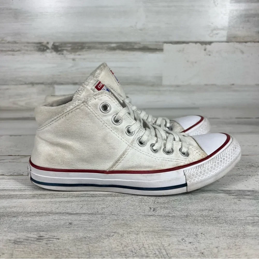 Converse high top Womens 6 white